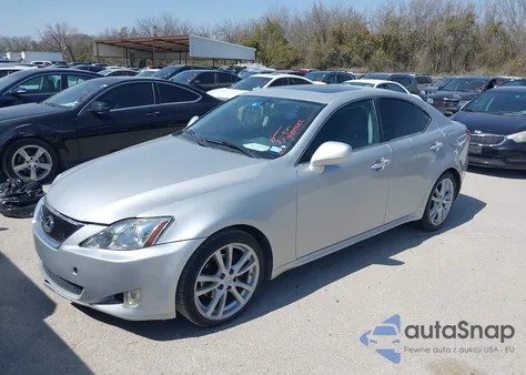 2007 Lexus Is 250 из США, поврежденный, VIN JTHBK262572055774